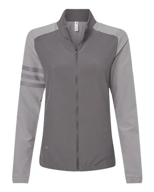 Adidas Women's 3-Stripes Full-Zip Jacket A268