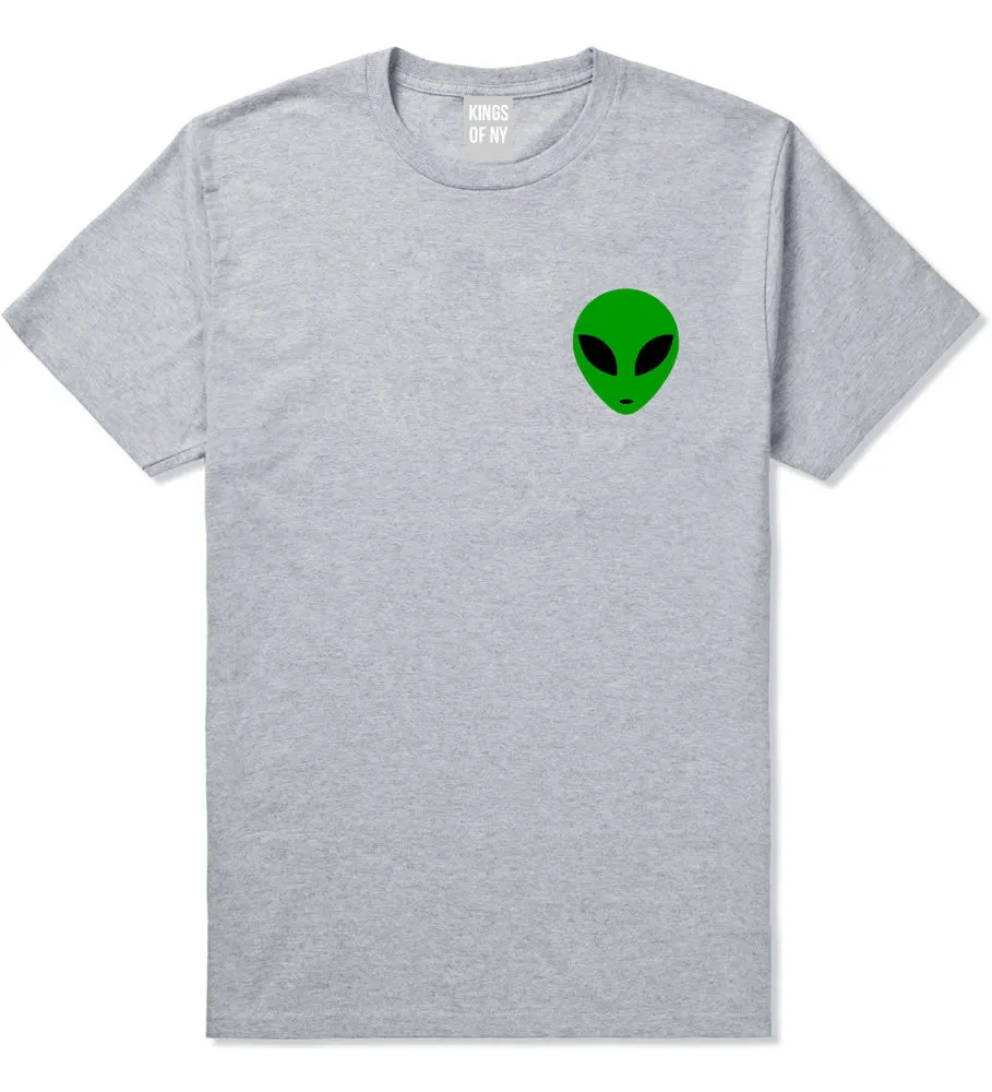 Alien Head Green T-Shirt