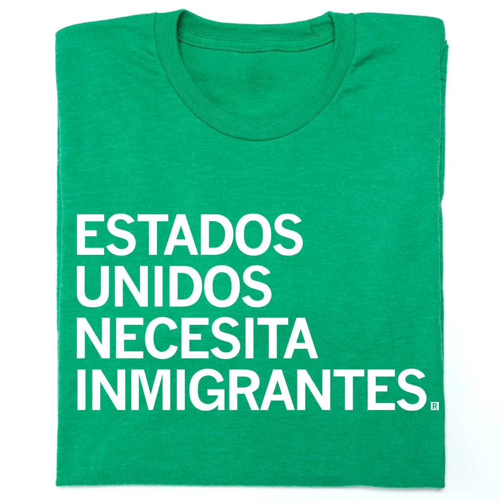 America Needs Immigrants Spanish