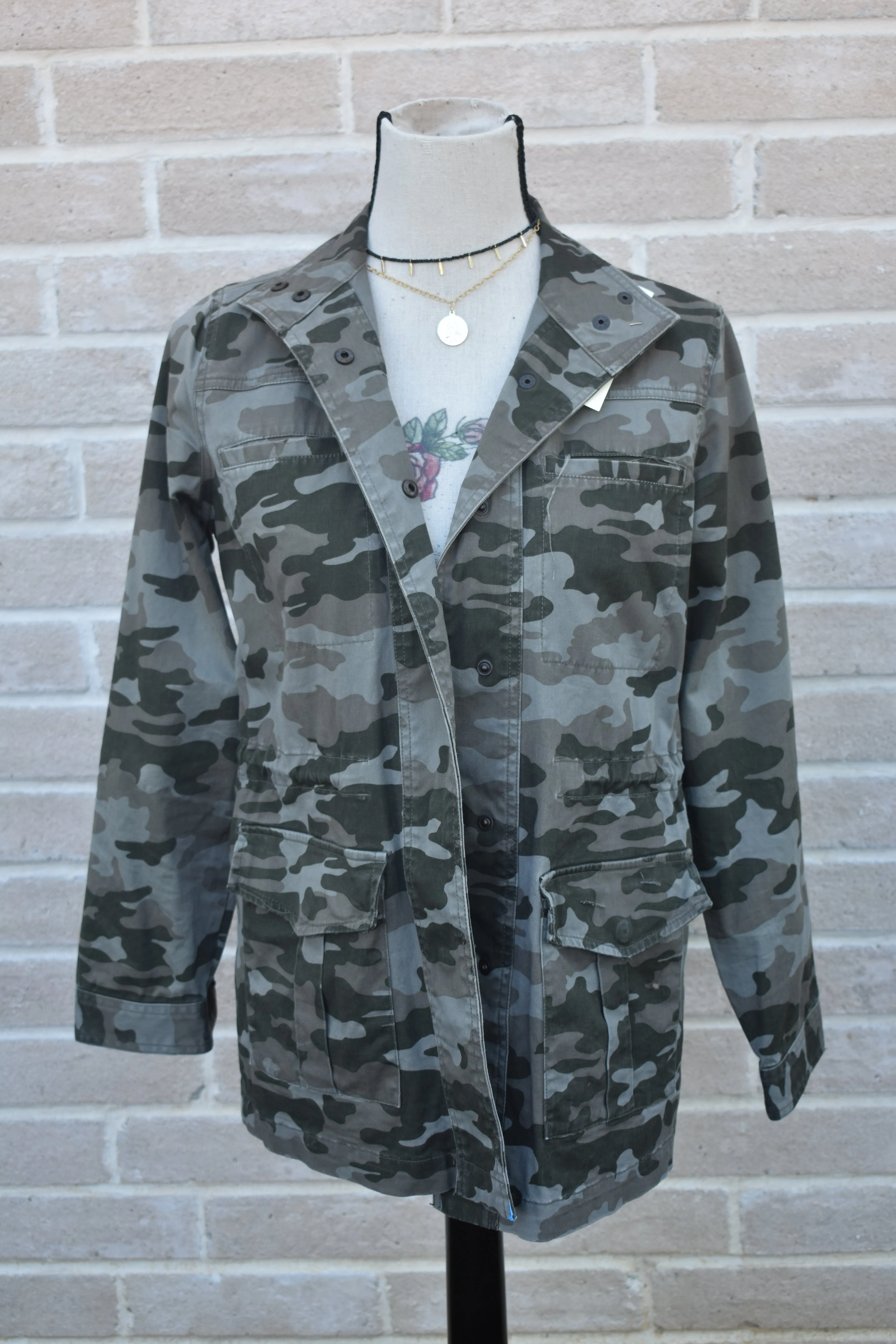 Arkansas Repurposed Camo Jackets see