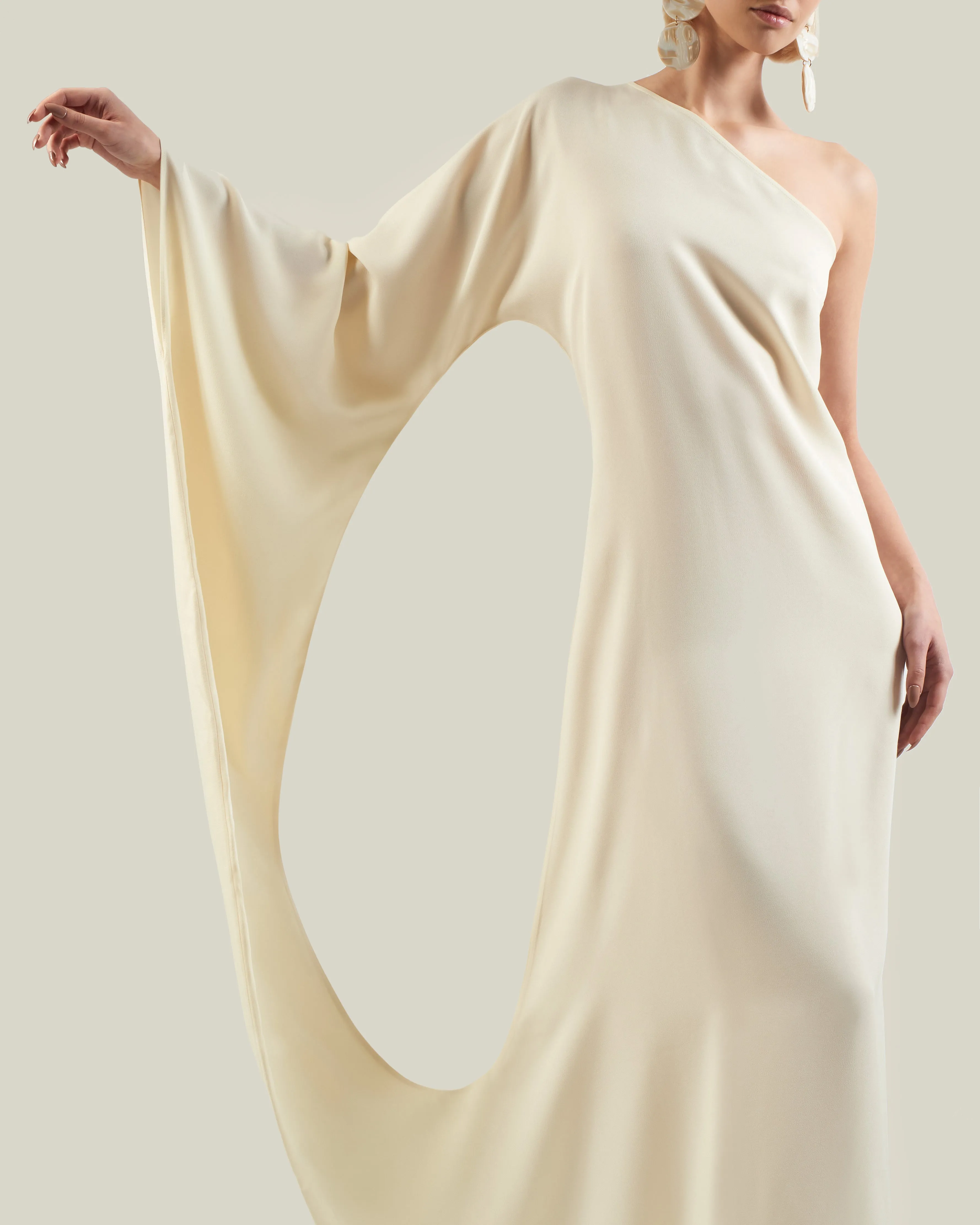 Balear Dress in Ivory