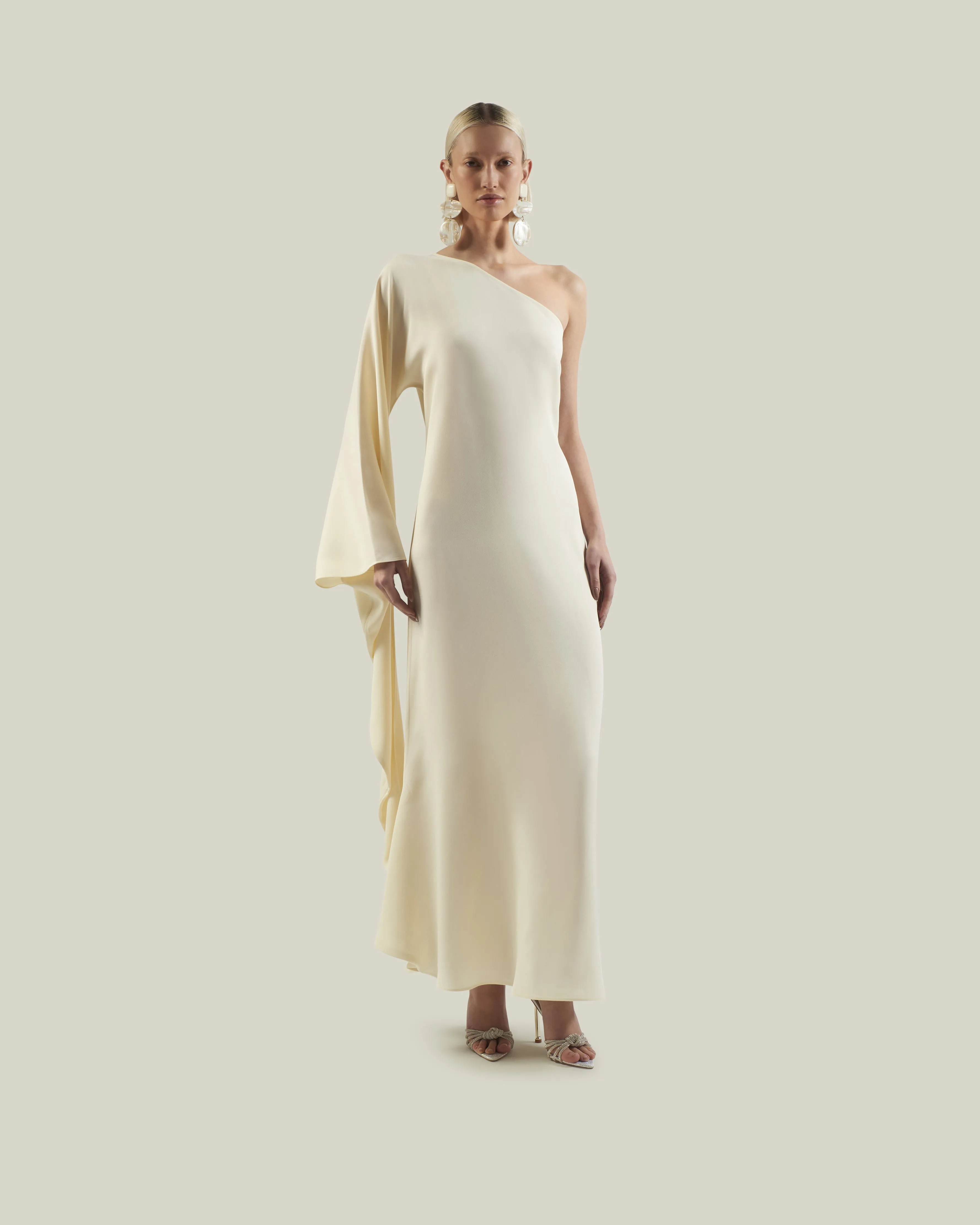 Balear Dress in Ivory