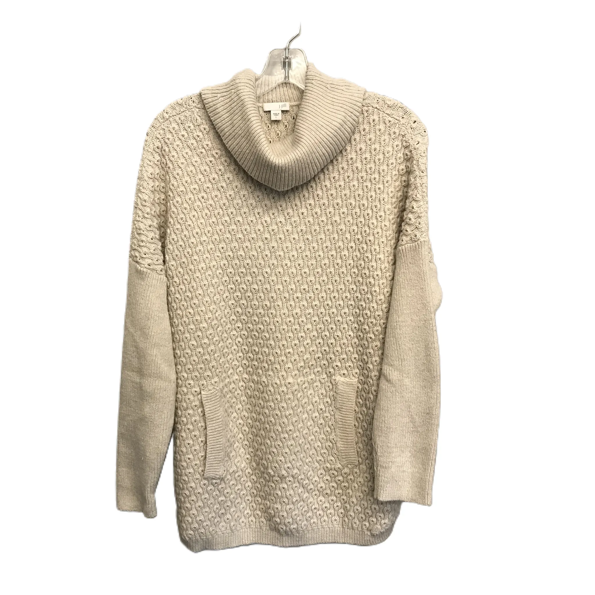 Beige Sweater By J. Jill, Size: L