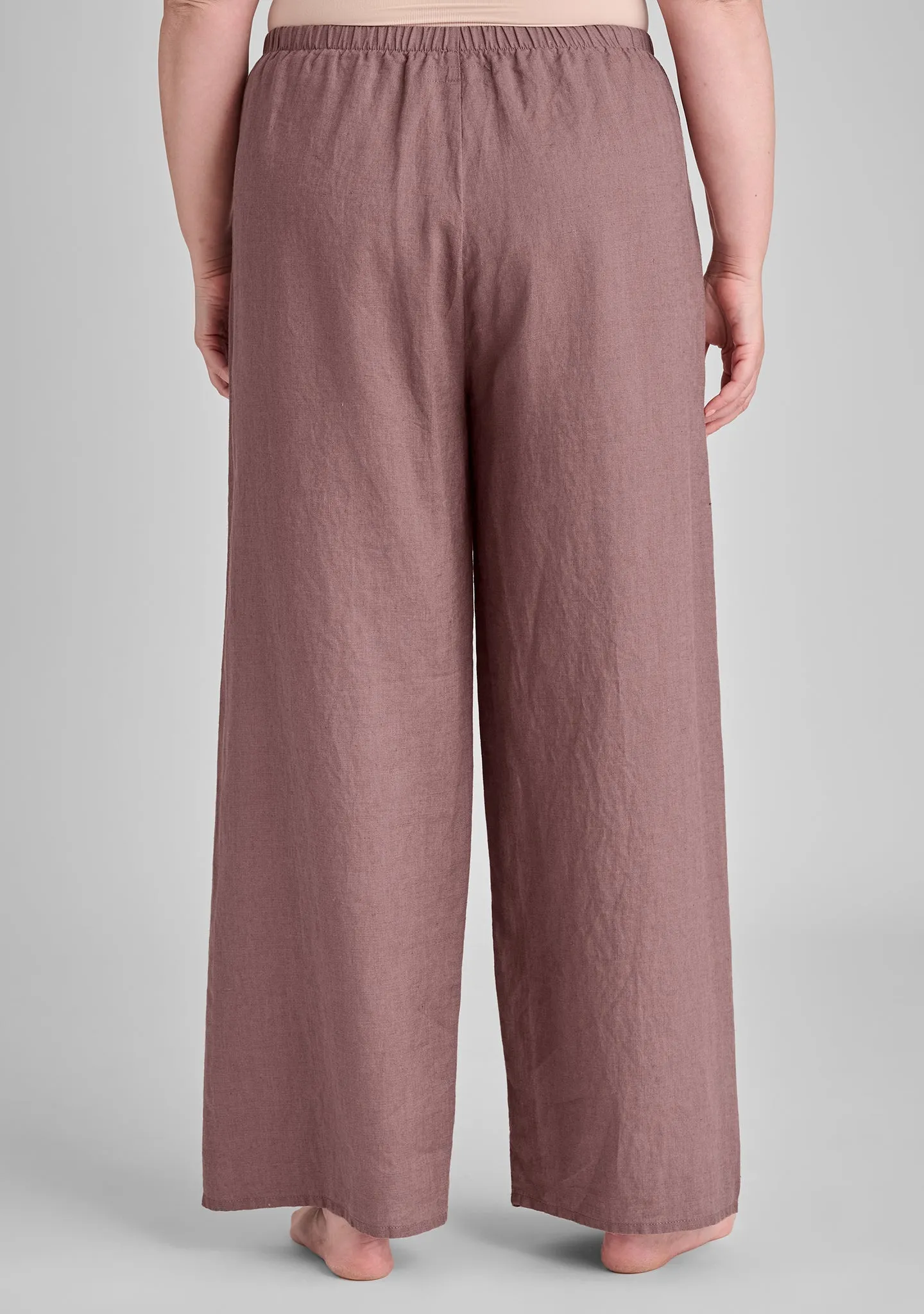 Boxd Down - Full Length Linen Pants