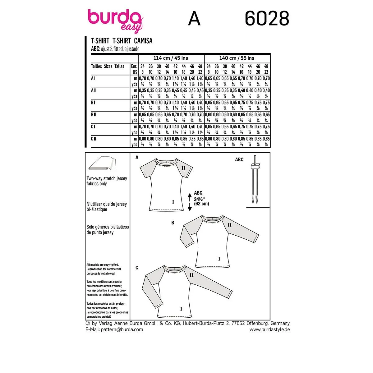 Burda Tops 6028