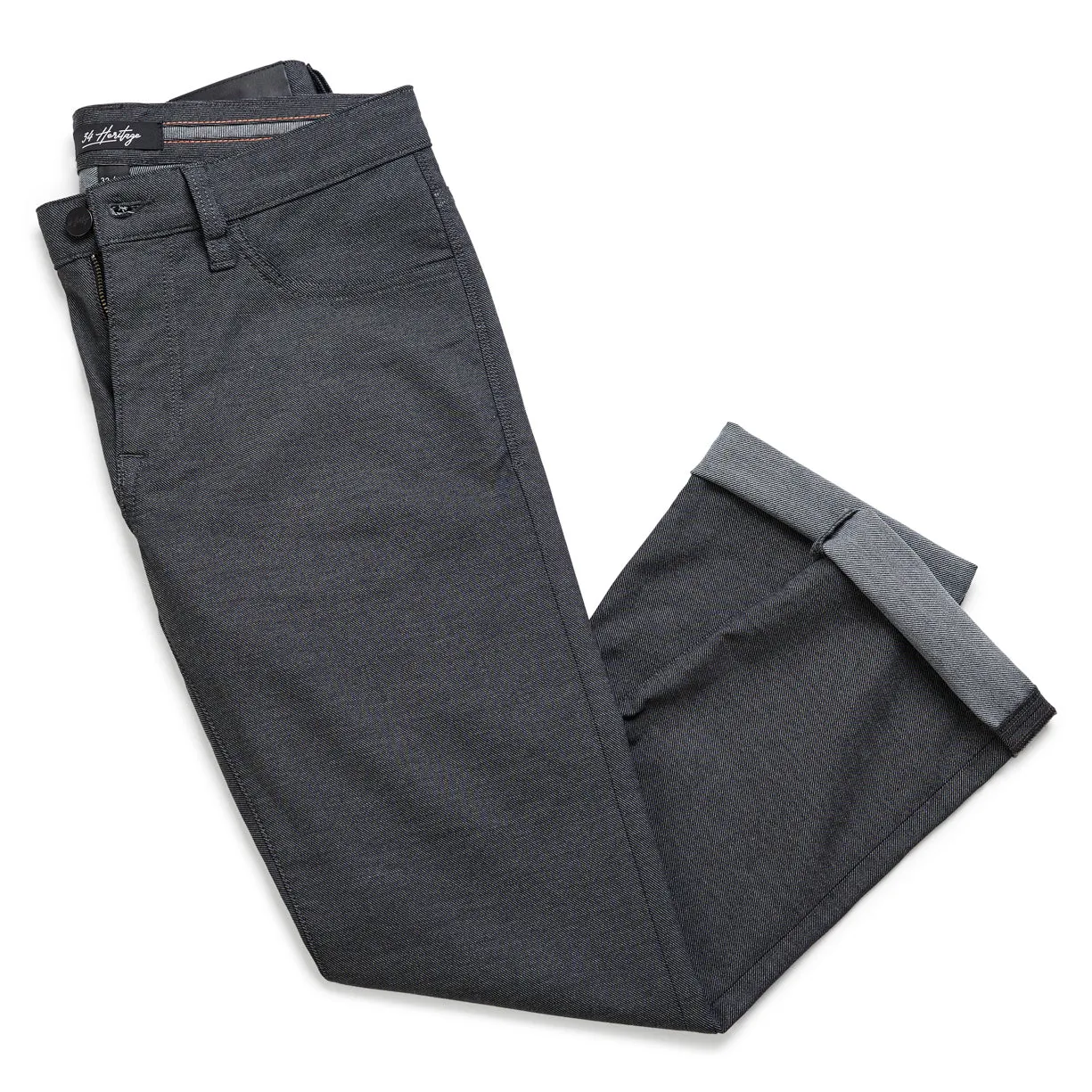 Charisma Relaxed Straight Leg Pants In Black CoolMax