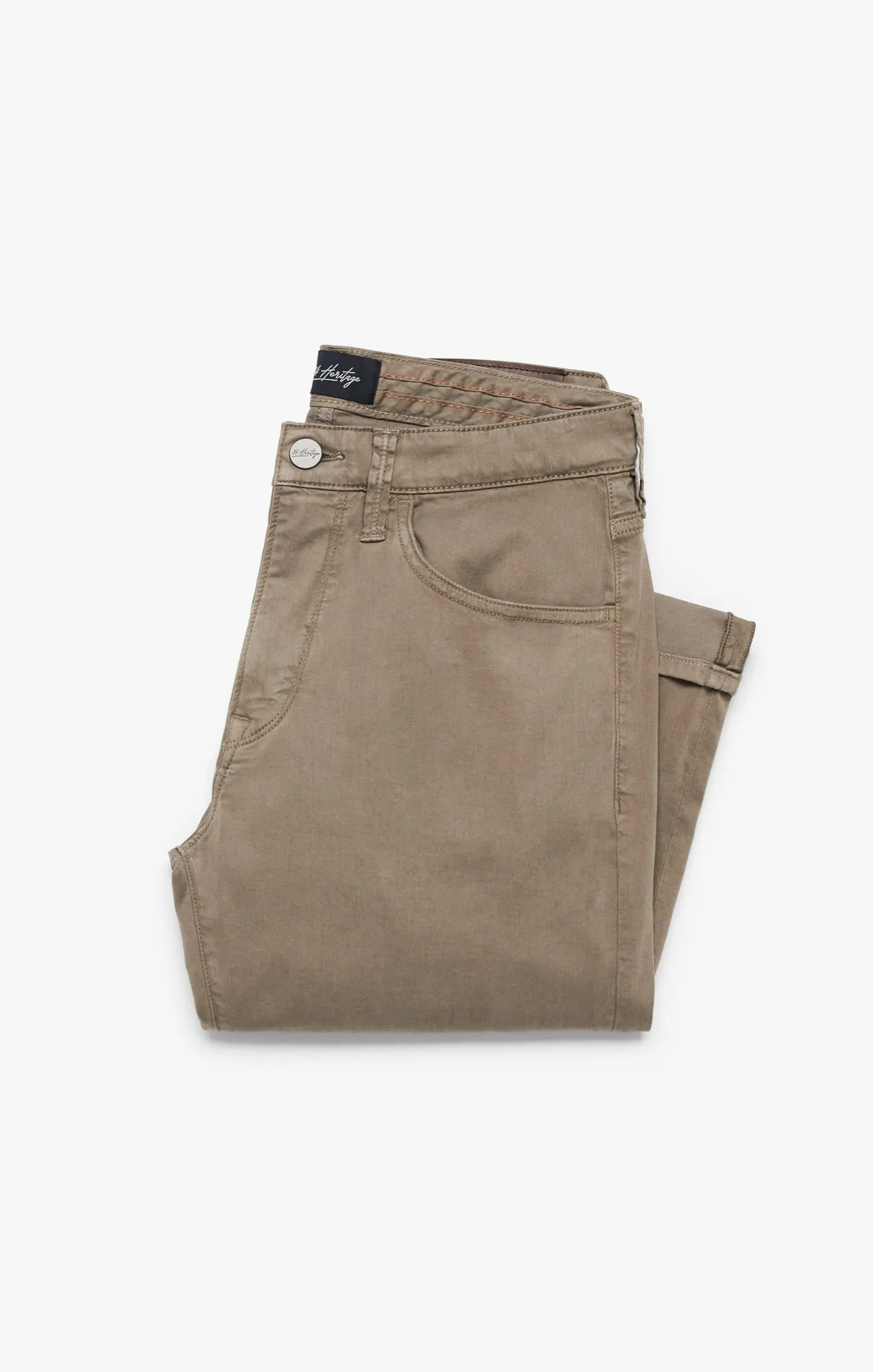 Charisma Relaxed Straight Leg Pants In Walnut Twill