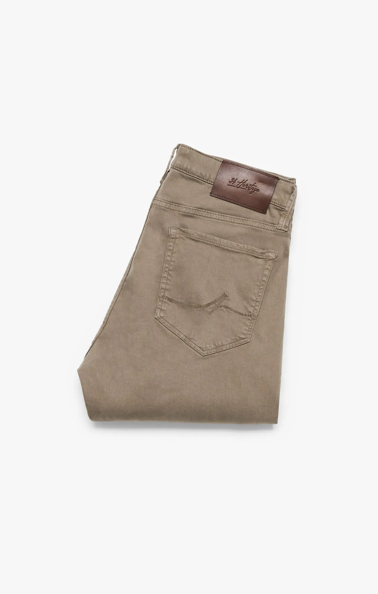 Charisma Relaxed Straight Leg Pants In Walnut Twill