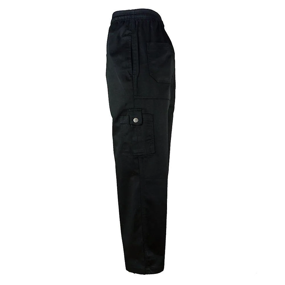 Chef Pants Cargo Black, XS