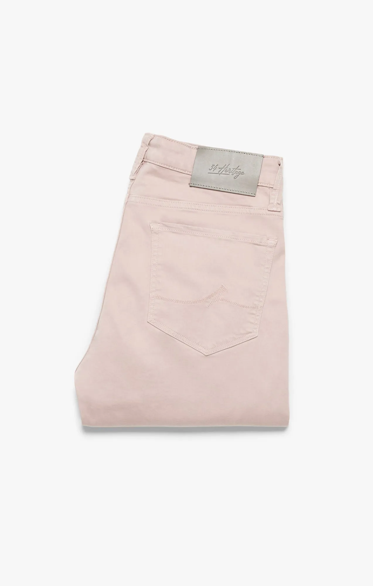 Cool Tapered Leg Pants In Blushed Twill