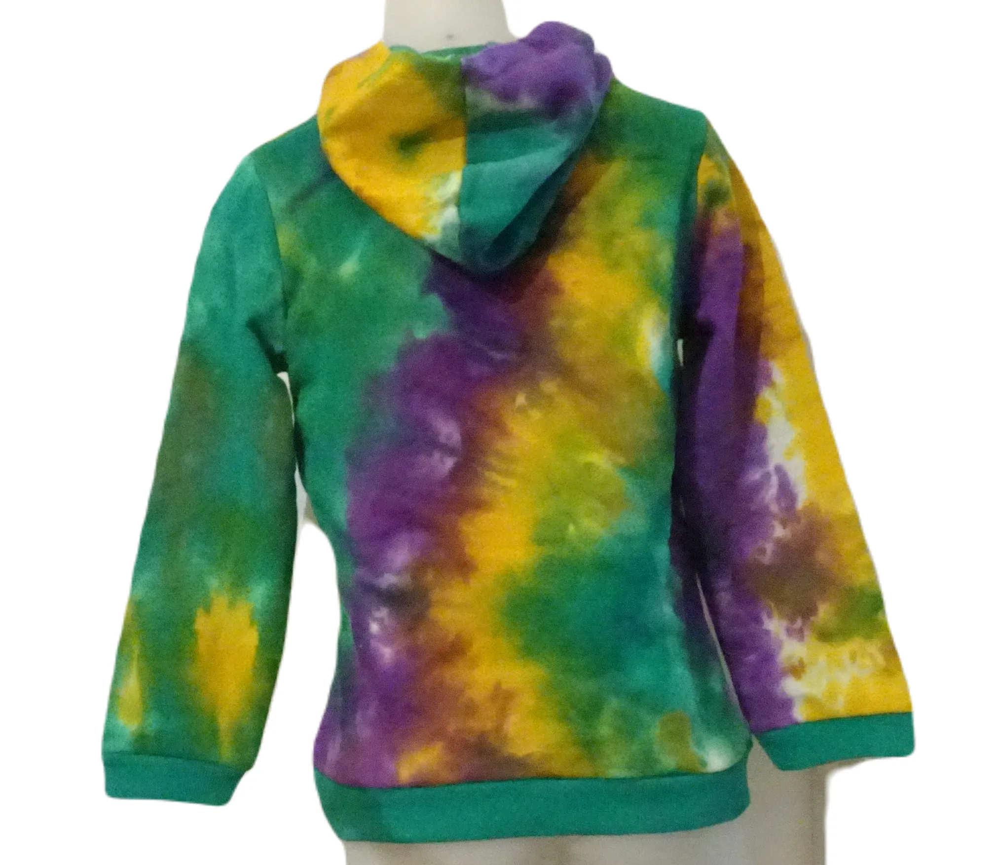 Cotton tie-dye Owl hoodie