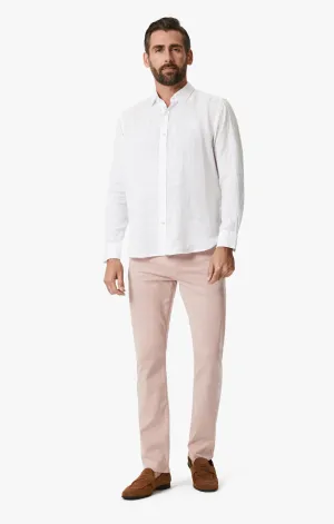 Courage Straight Leg Pants In Blushed Twill