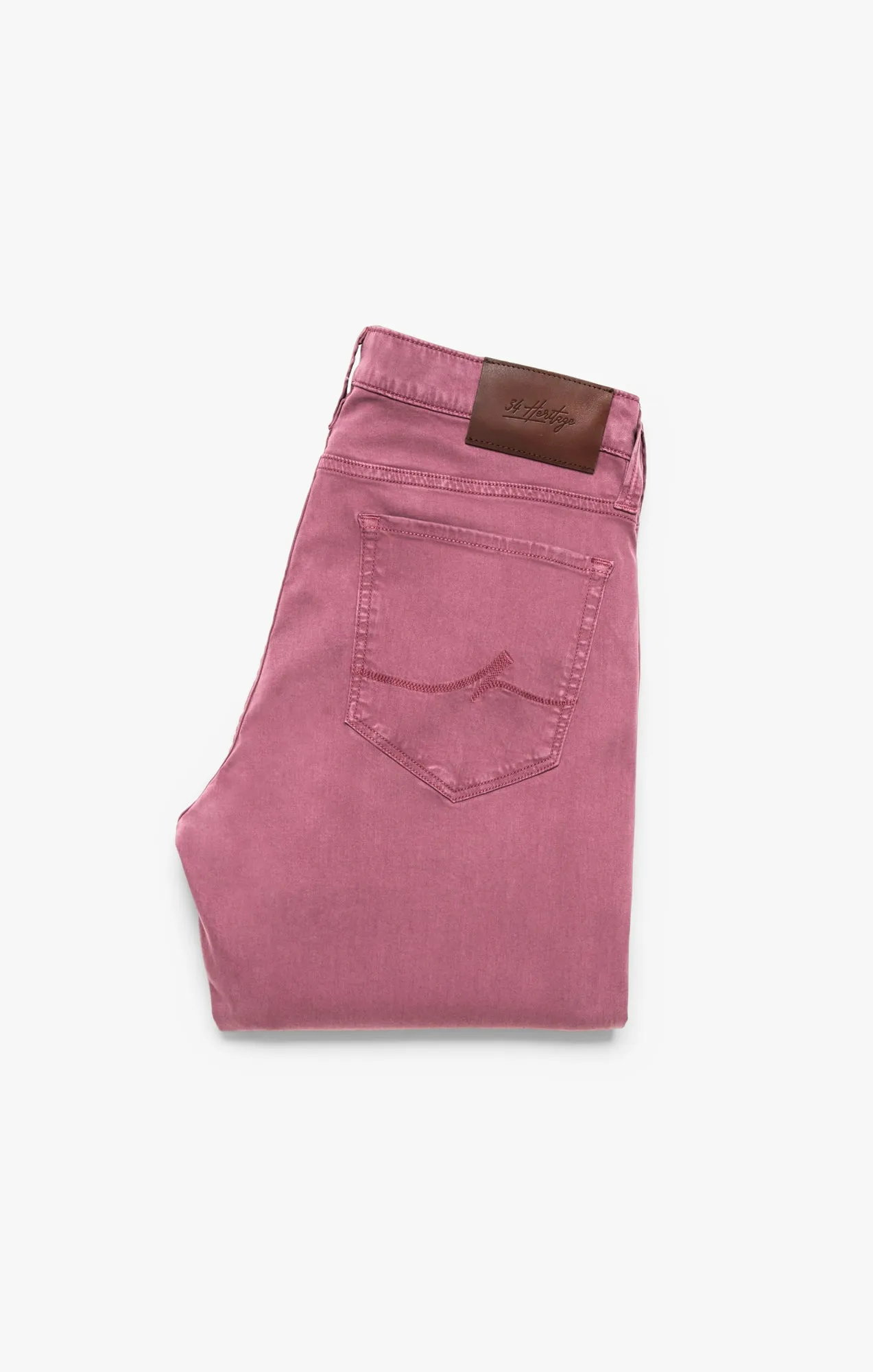 Courage Straight Leg Pants In Rosewood Twill