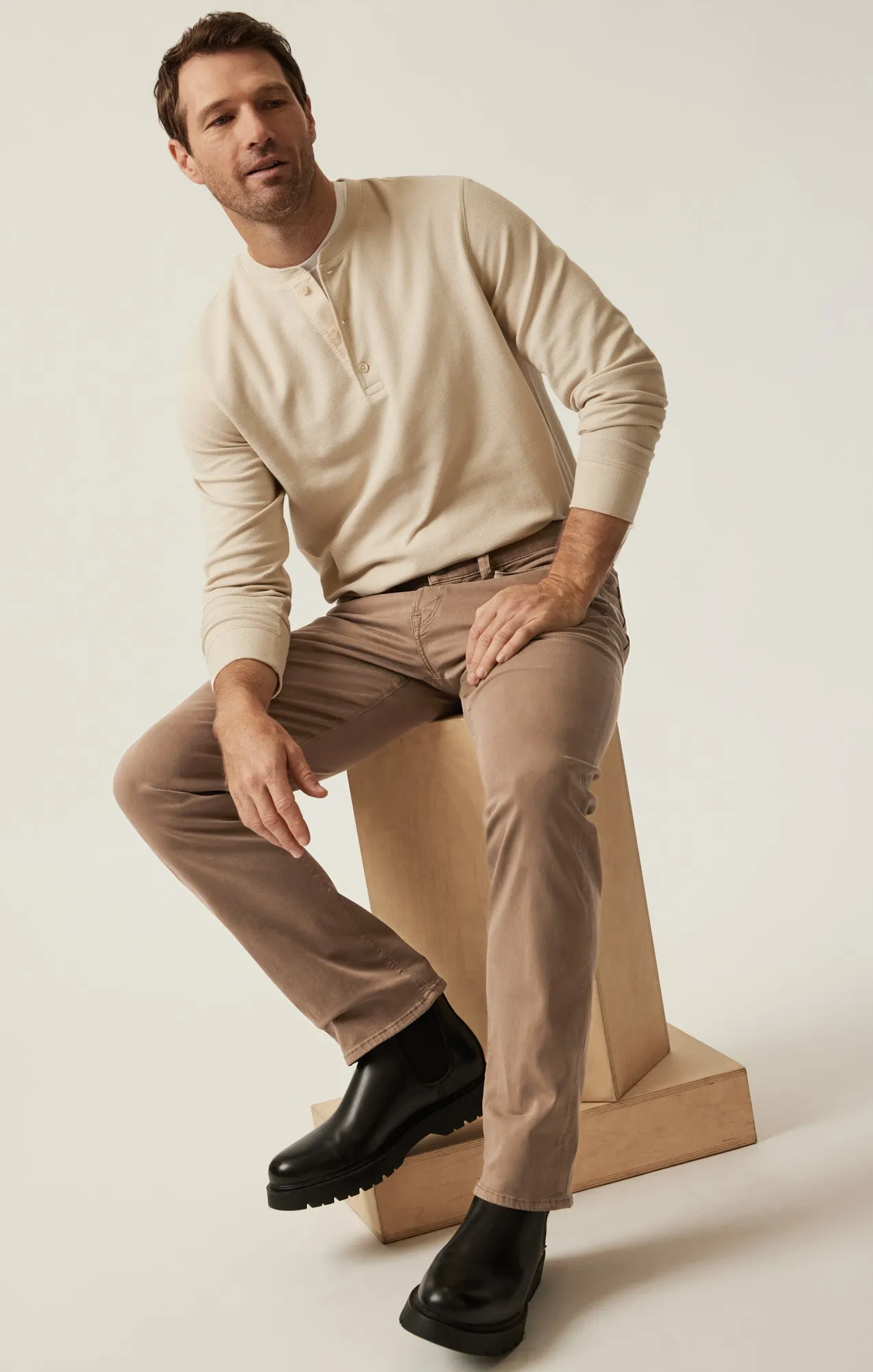 Courage Straight Leg Pants in Timber Twill