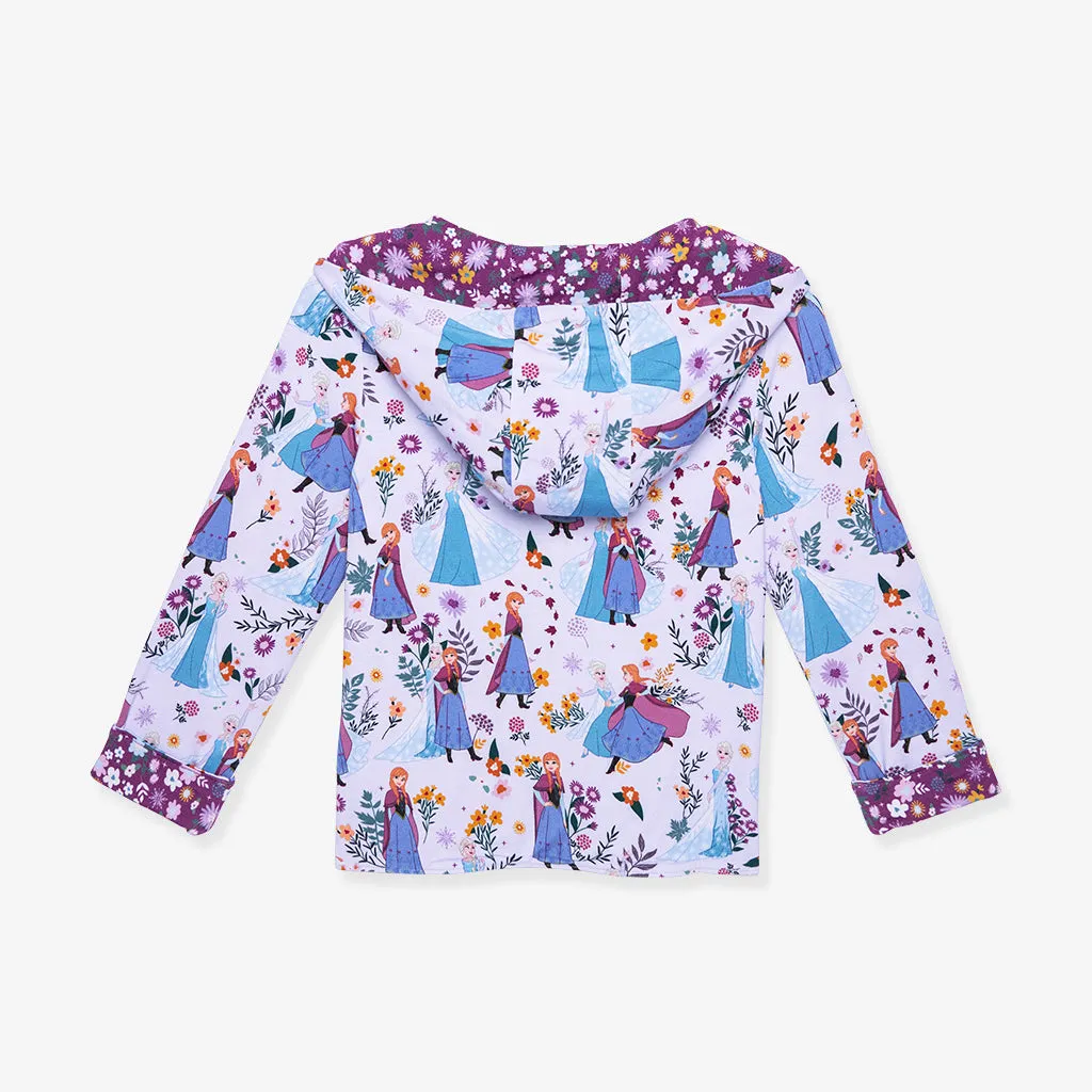 Disney Frozen Sisters & Sisters Floral Reversible Long Sleeve Jacket