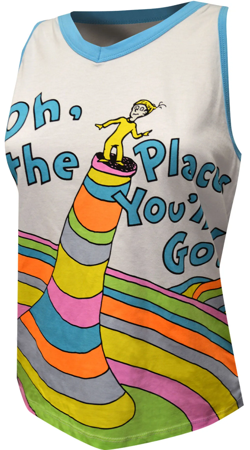 Dr. Seuss Oh The Places You'll Go Tank Top