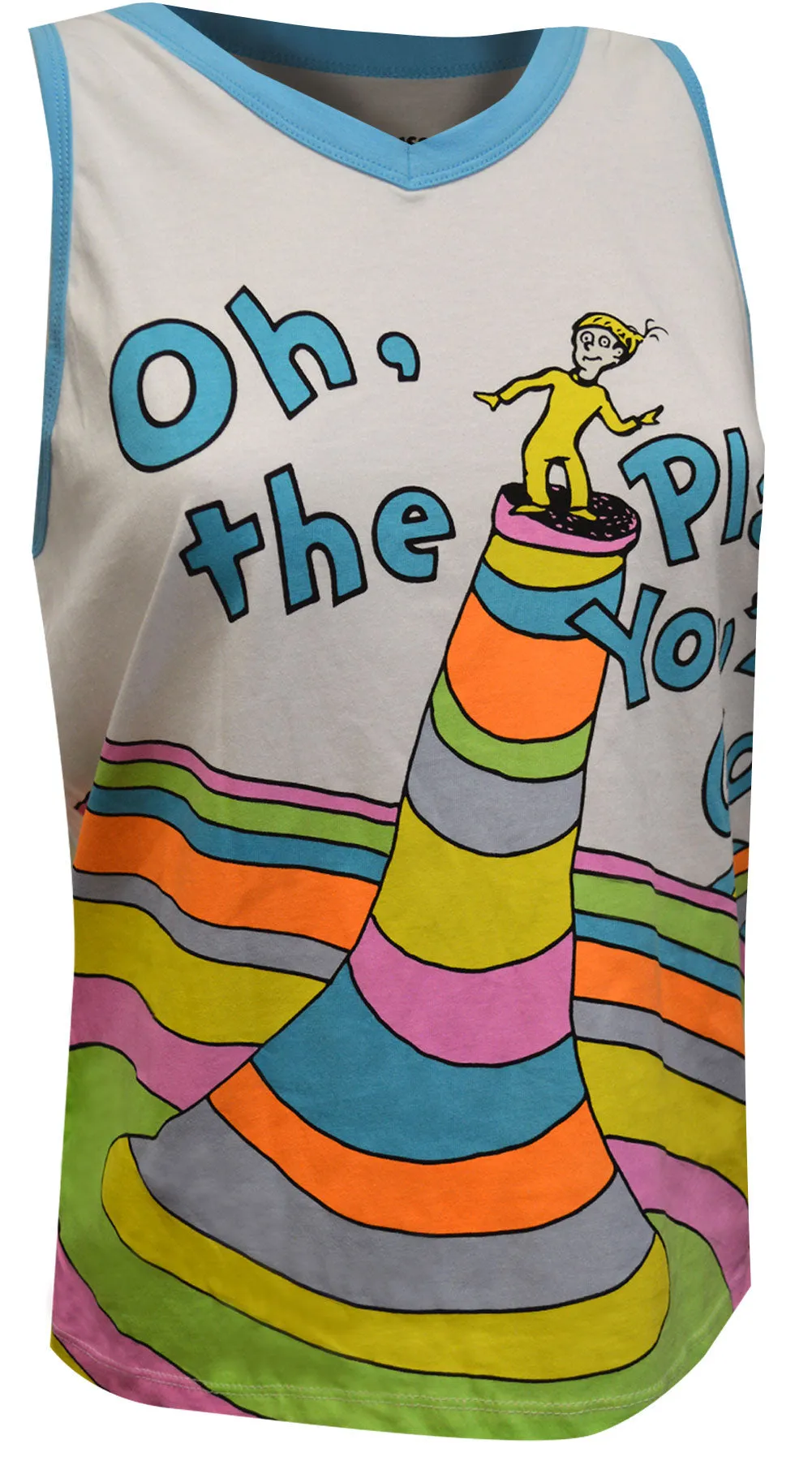 Dr. Seuss Oh The Places You'll Go Tank Top