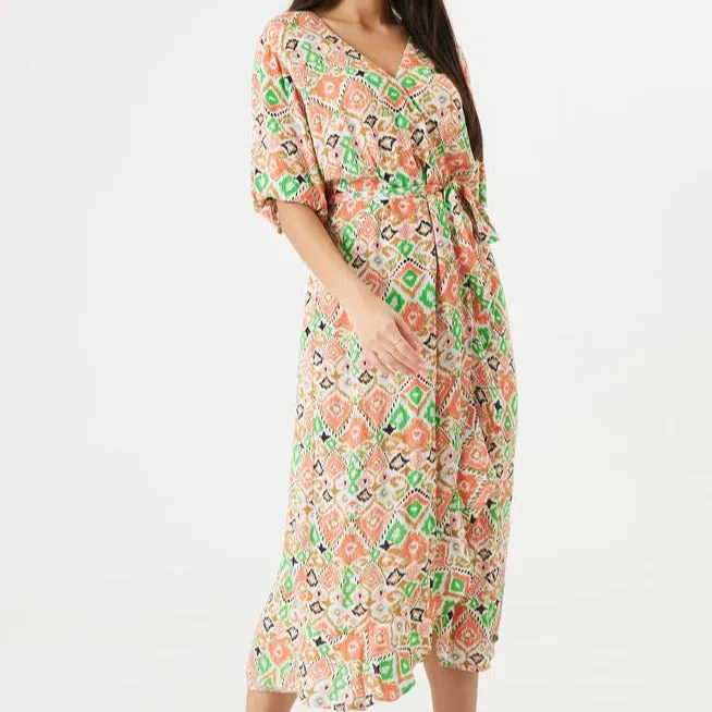 Garcia Carmel Dress (Pink/Green)