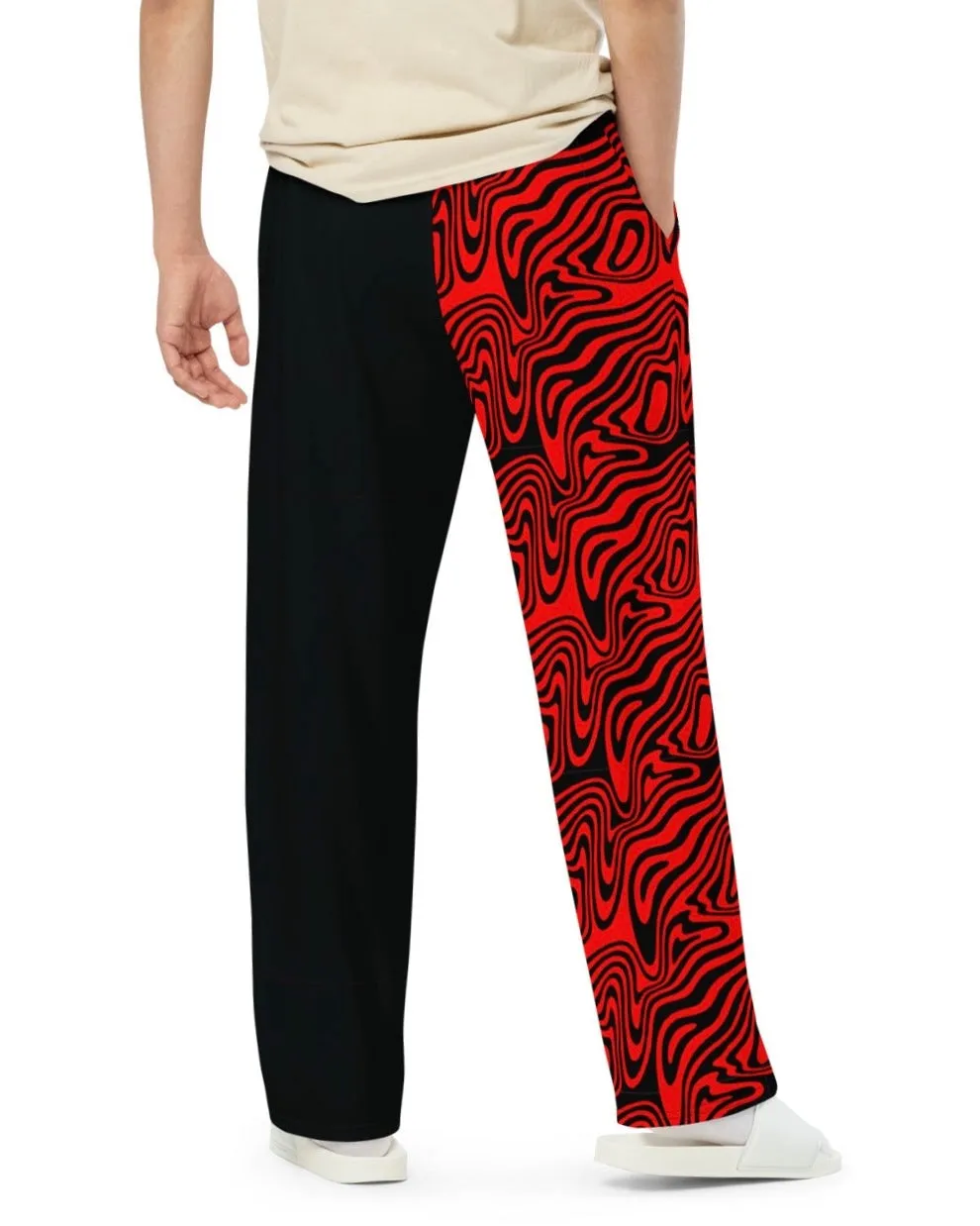 Hypnotic Split Wide Leg Pants