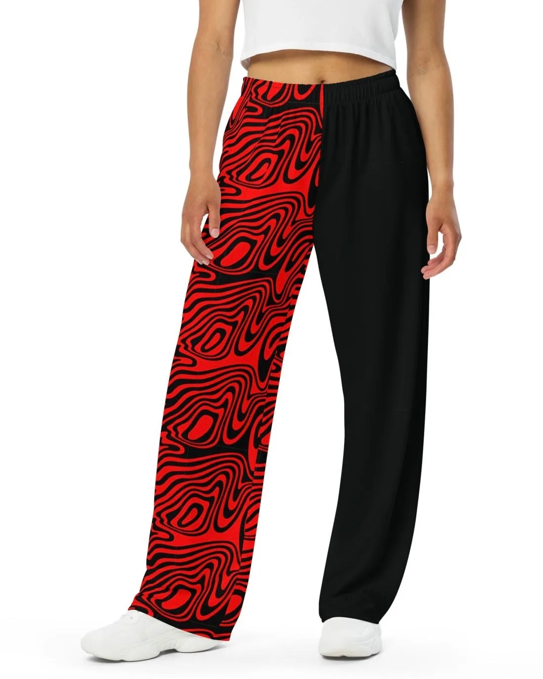 Hypnotic Split Wide Leg Pants