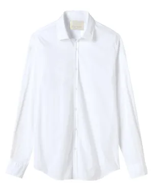 Ivy Button Shirt in White