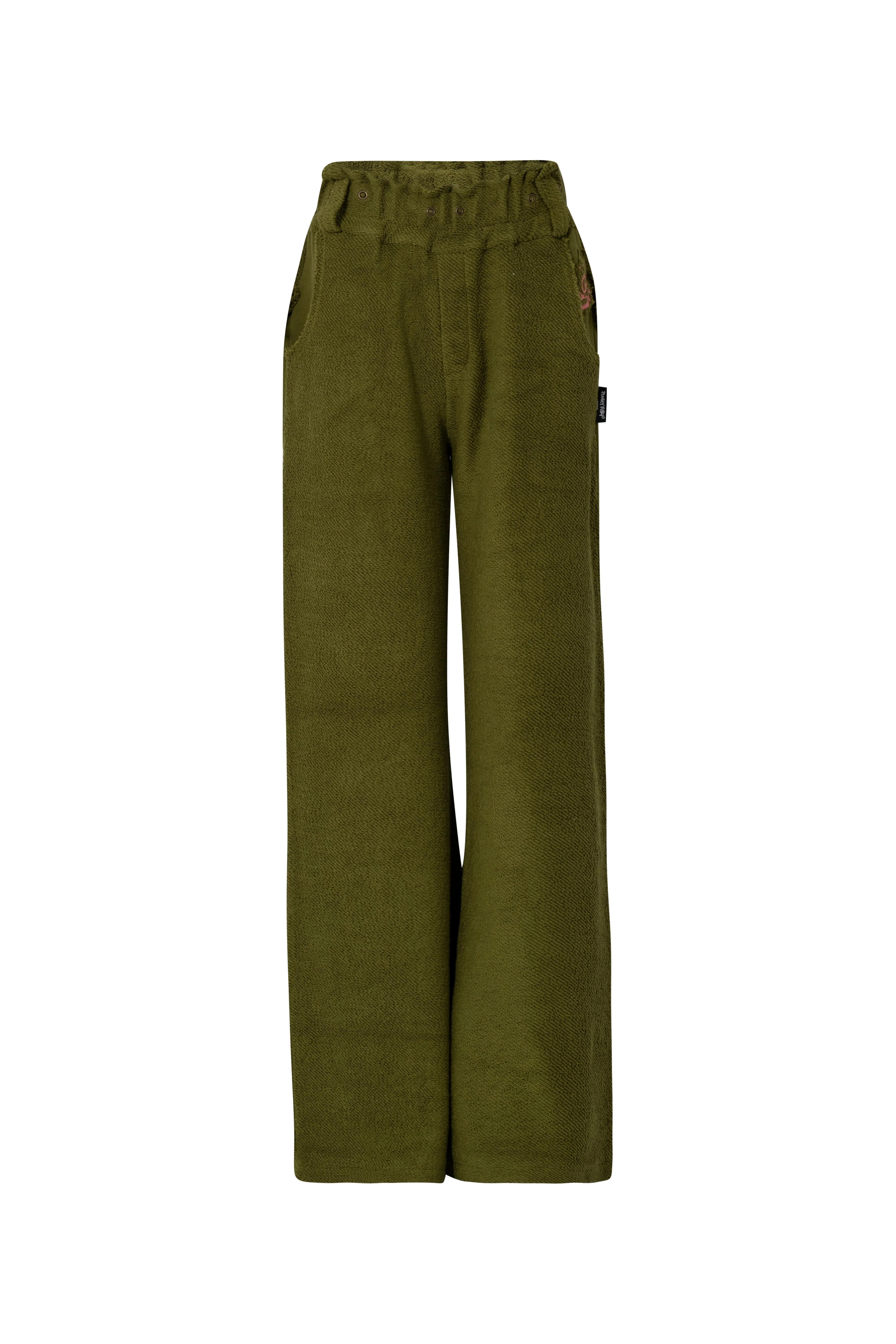 Joggers With Logo Green