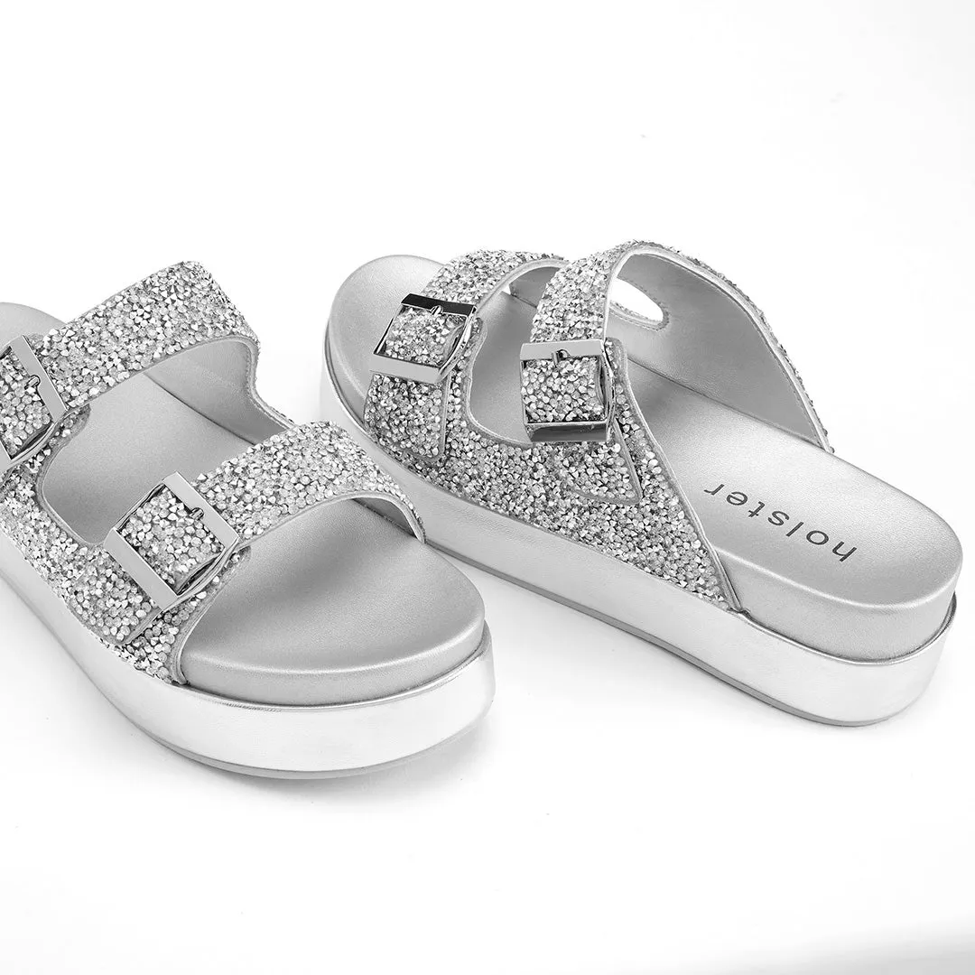 Kamila Flatform - Silver