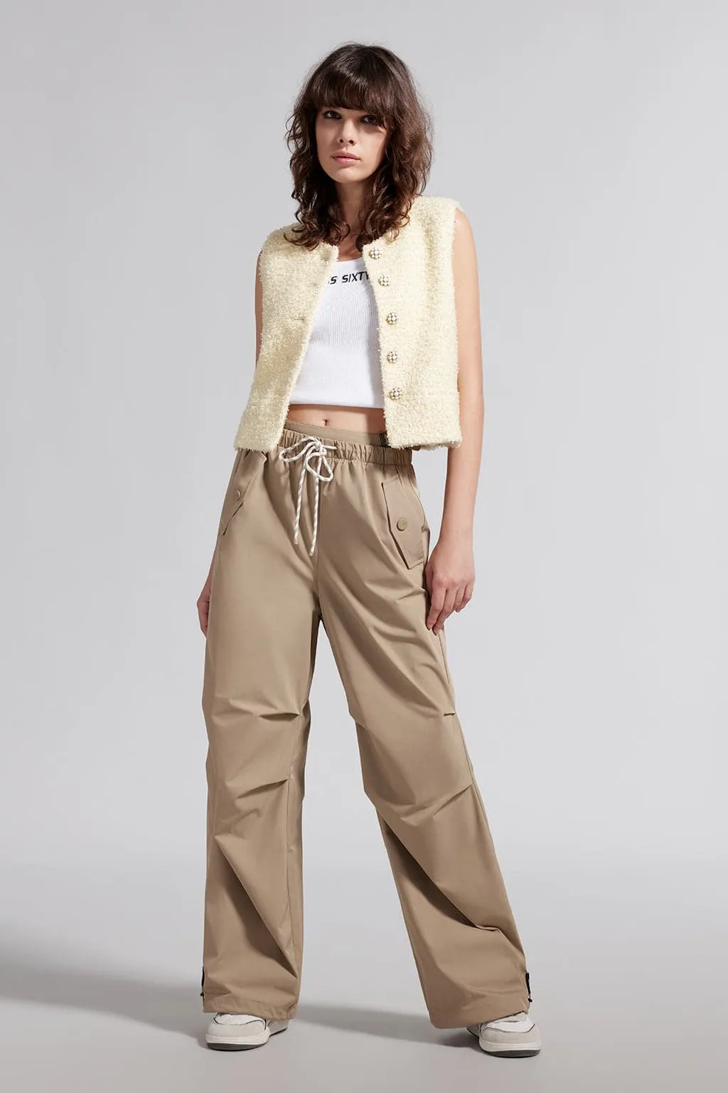 Lace Up Casual Trouser