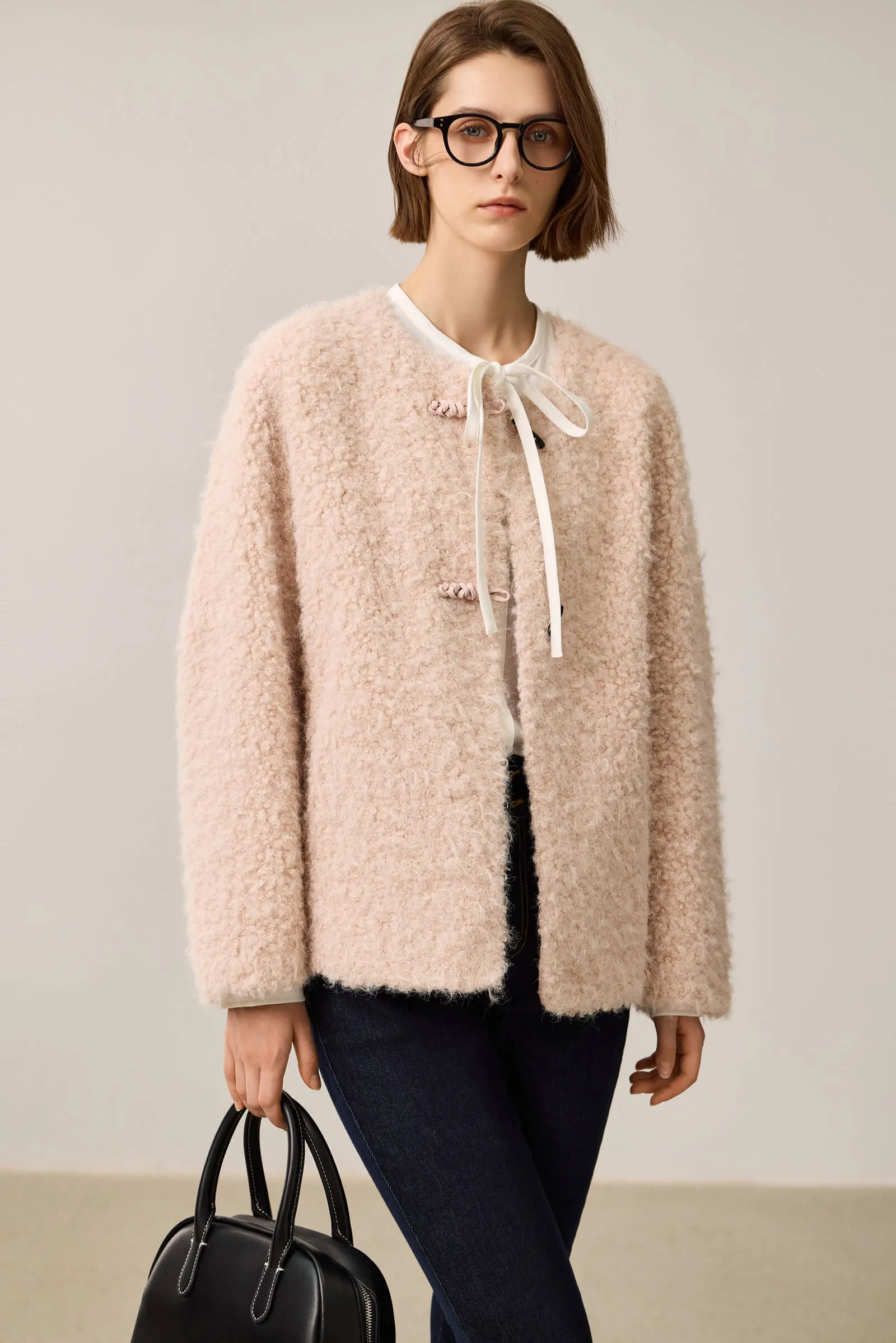 LILY Faux Shearling Jacket