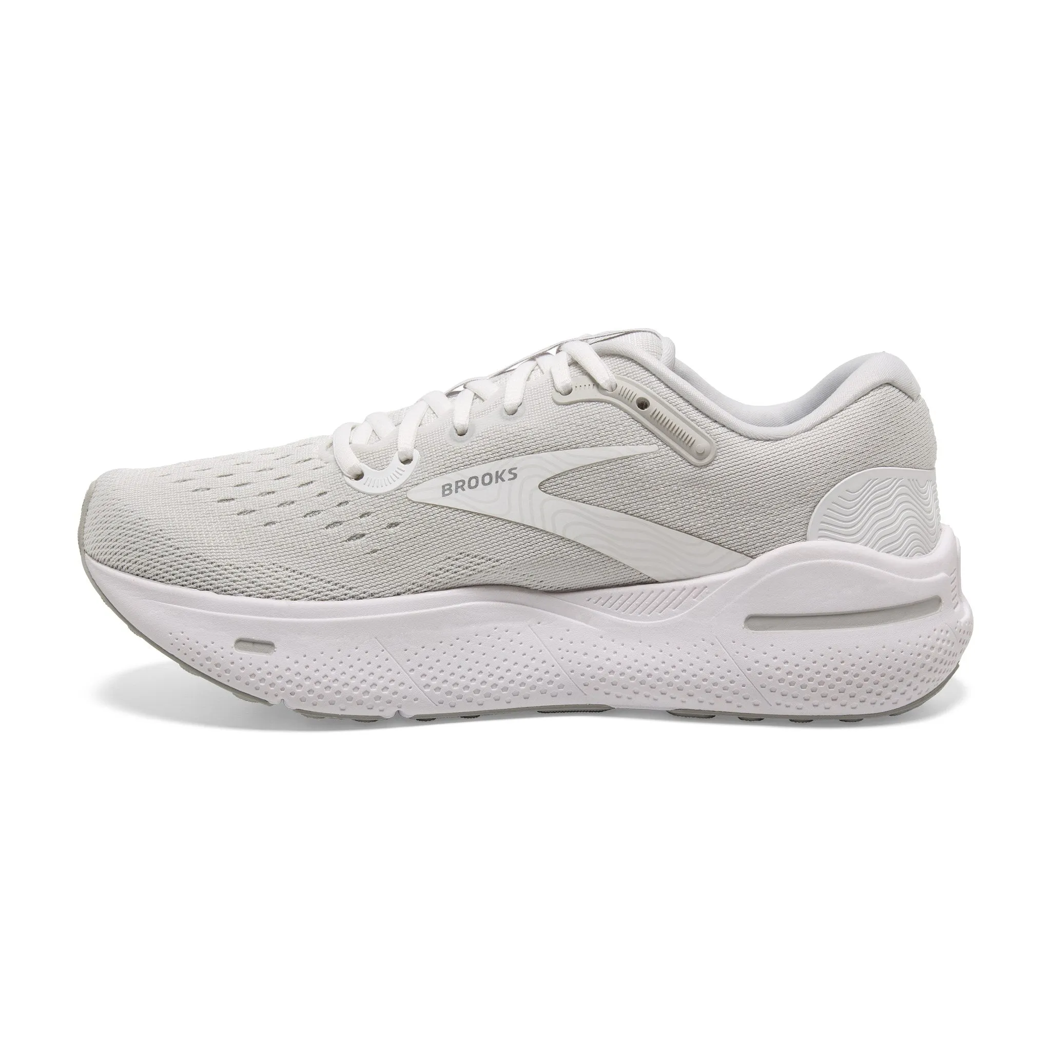 Men's Ghost Max - White / Oyster / Metallic Silver