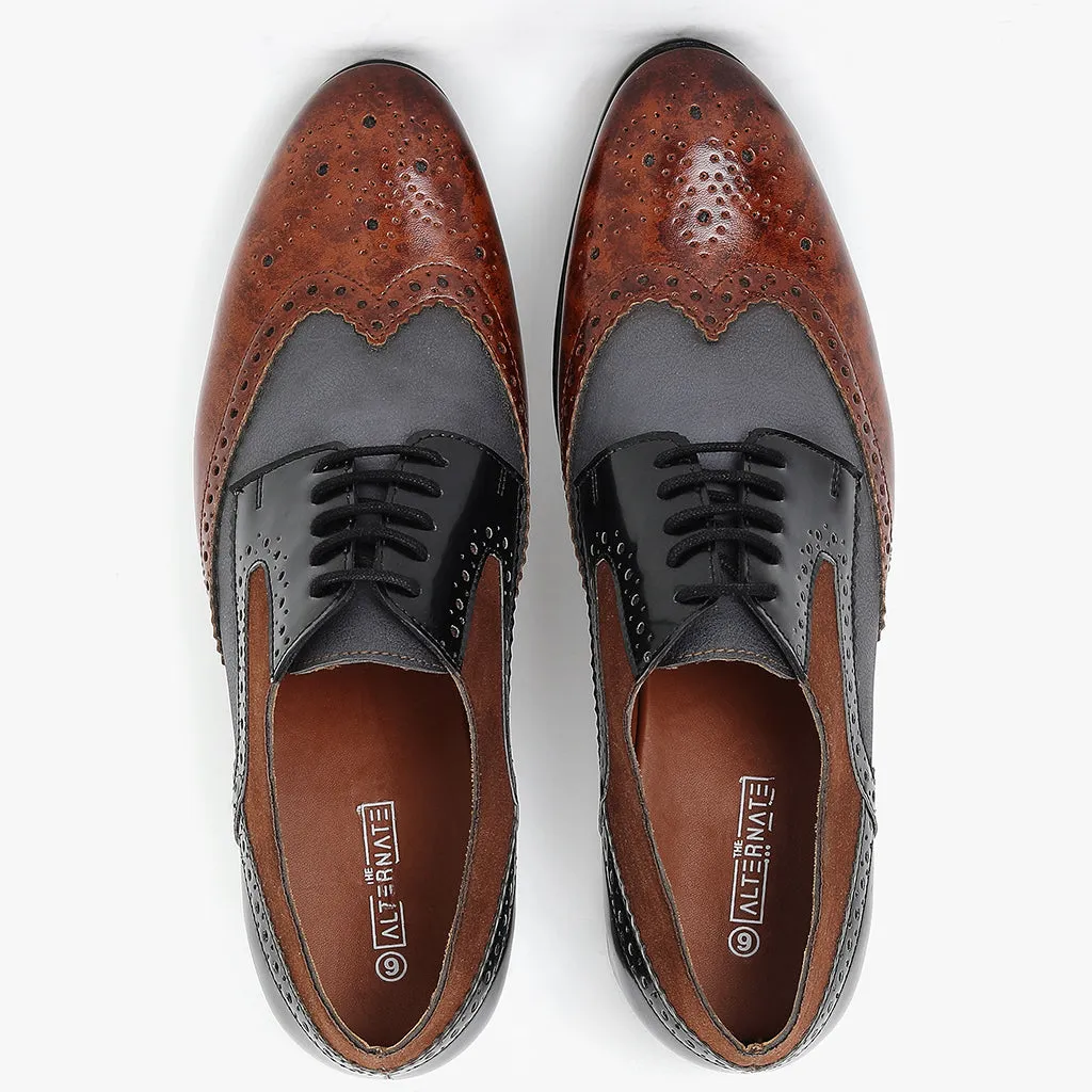 MULTI TONE BROGUES - HEIGHT ELEVATION