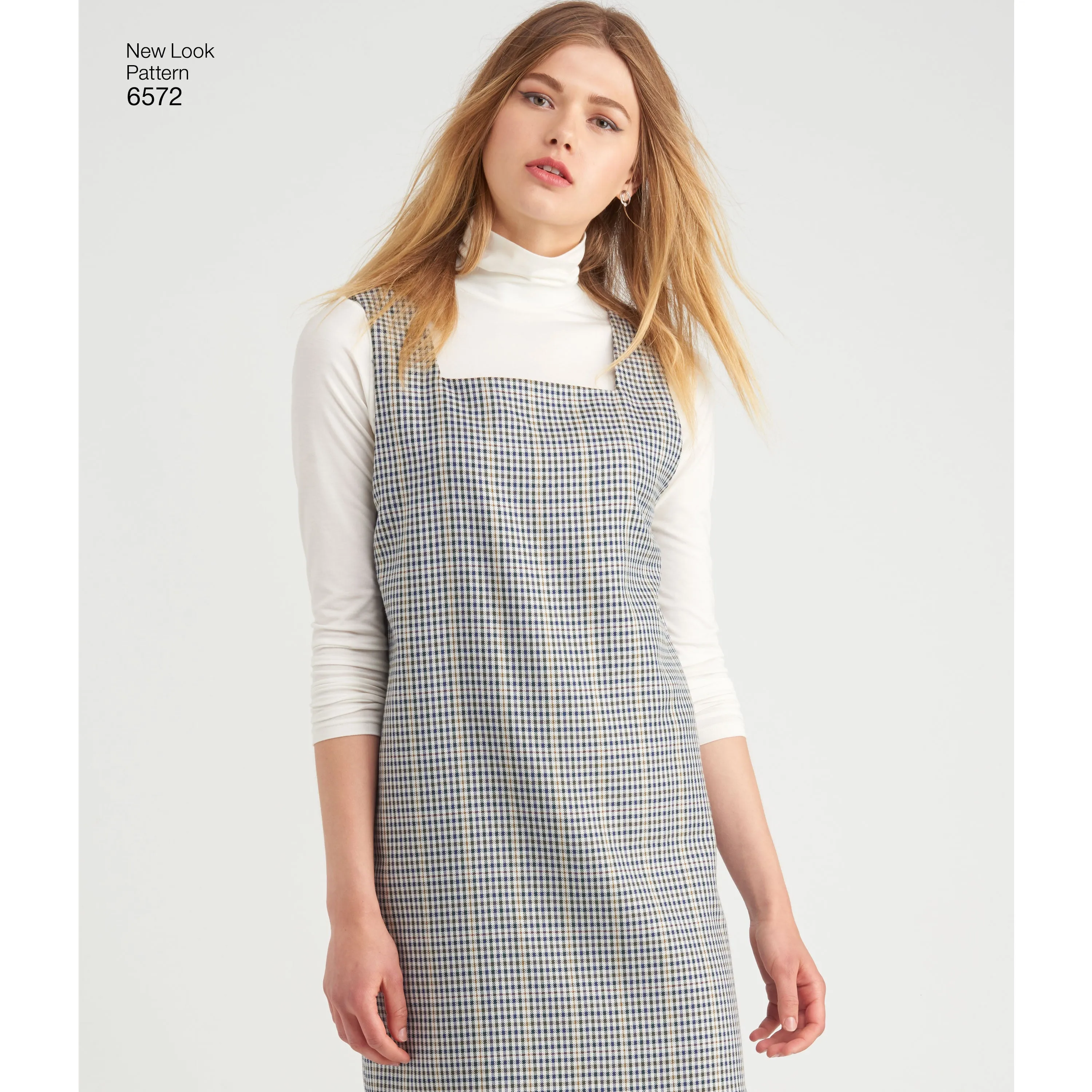 Newlook Pattern 6572 Misses' Jumper Dress