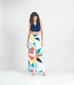 Palazzo Pant - Sunburst Petal: MULTI