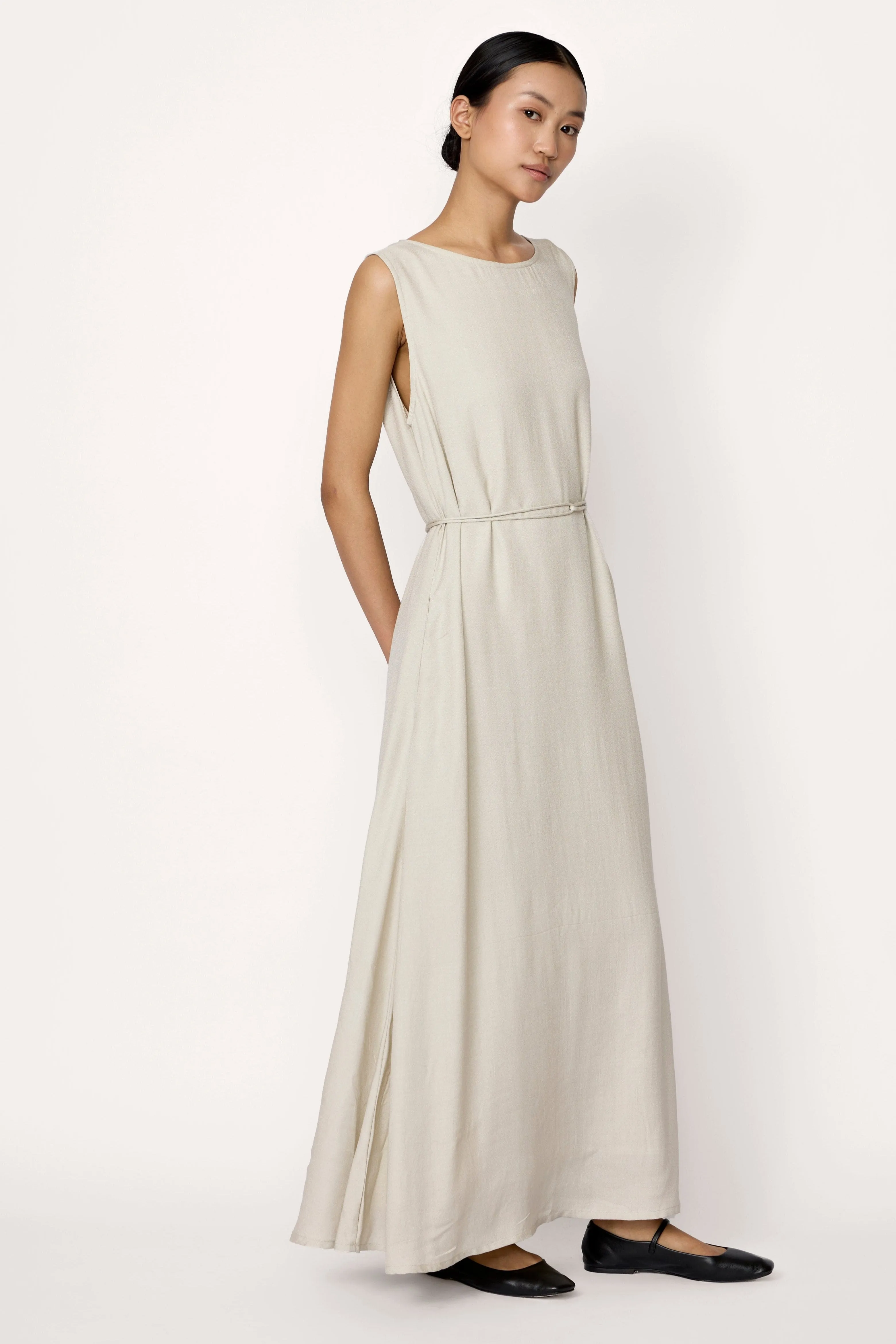 Shift Maxi Dress - Natural