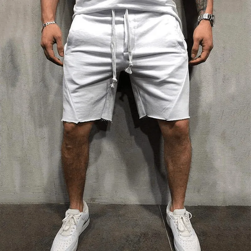 Solid Color Breathable Summer Sports Shorts