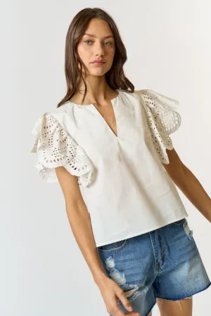 The Gabrielle top