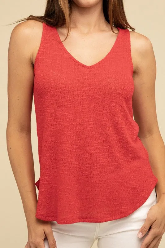 V Neck Cami Tank *Online Only*