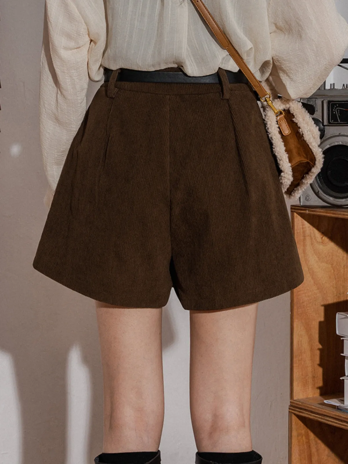 WLS Corduroy Culottes Short Pants