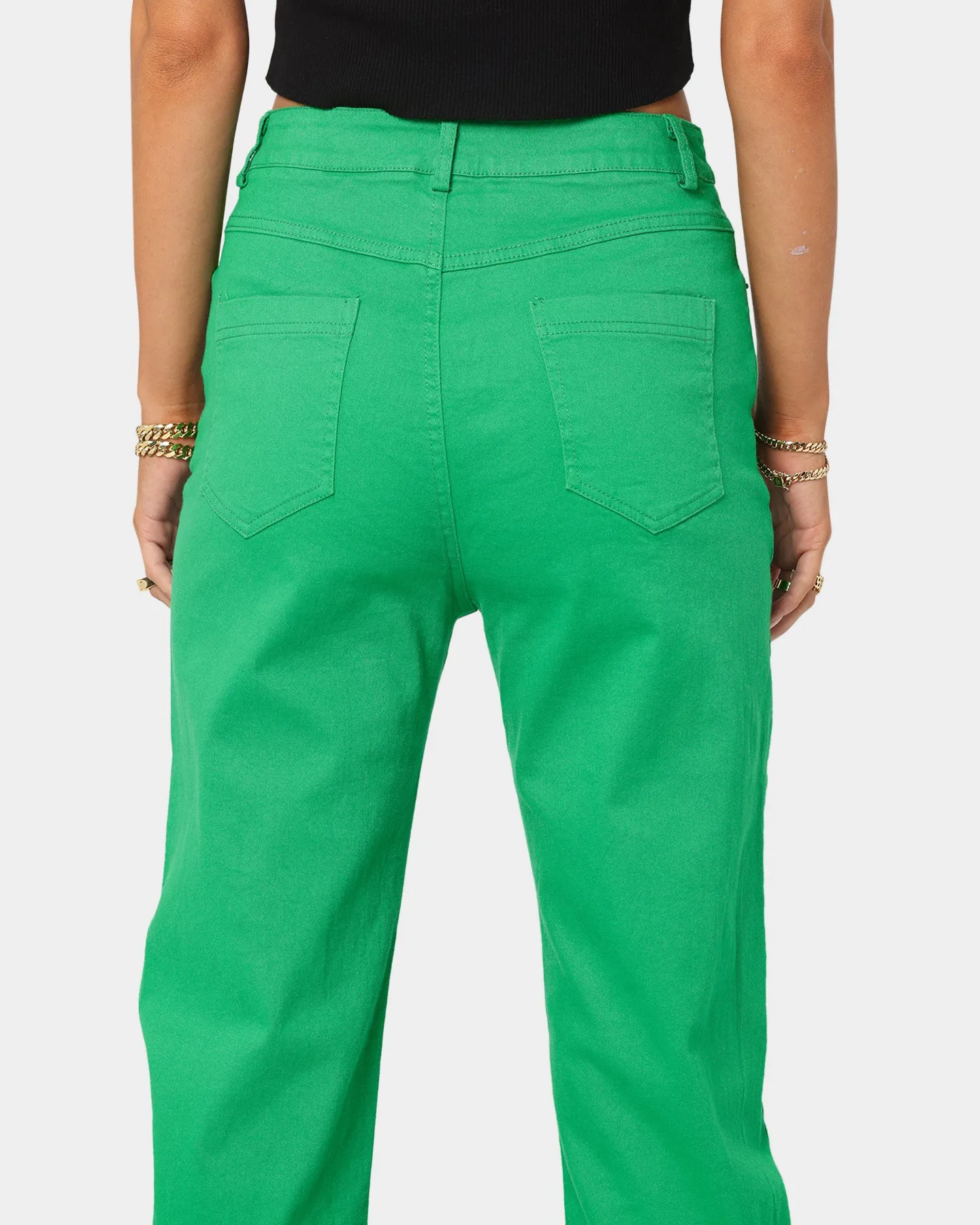 XXIII Women's Retro Green Pants Green