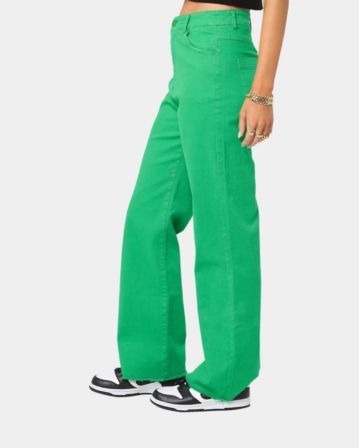 XXIII Women's Retro Green Pants Green