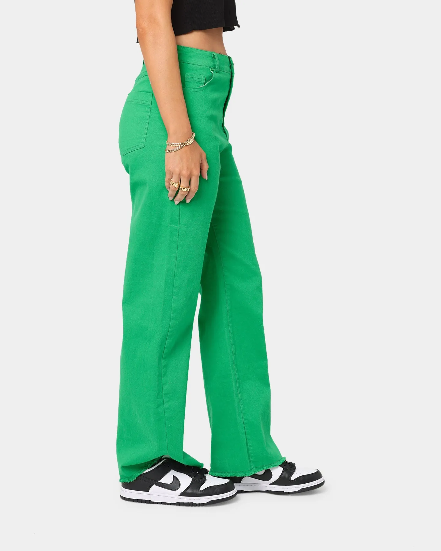 XXIII Women's Retro Green Pants Green