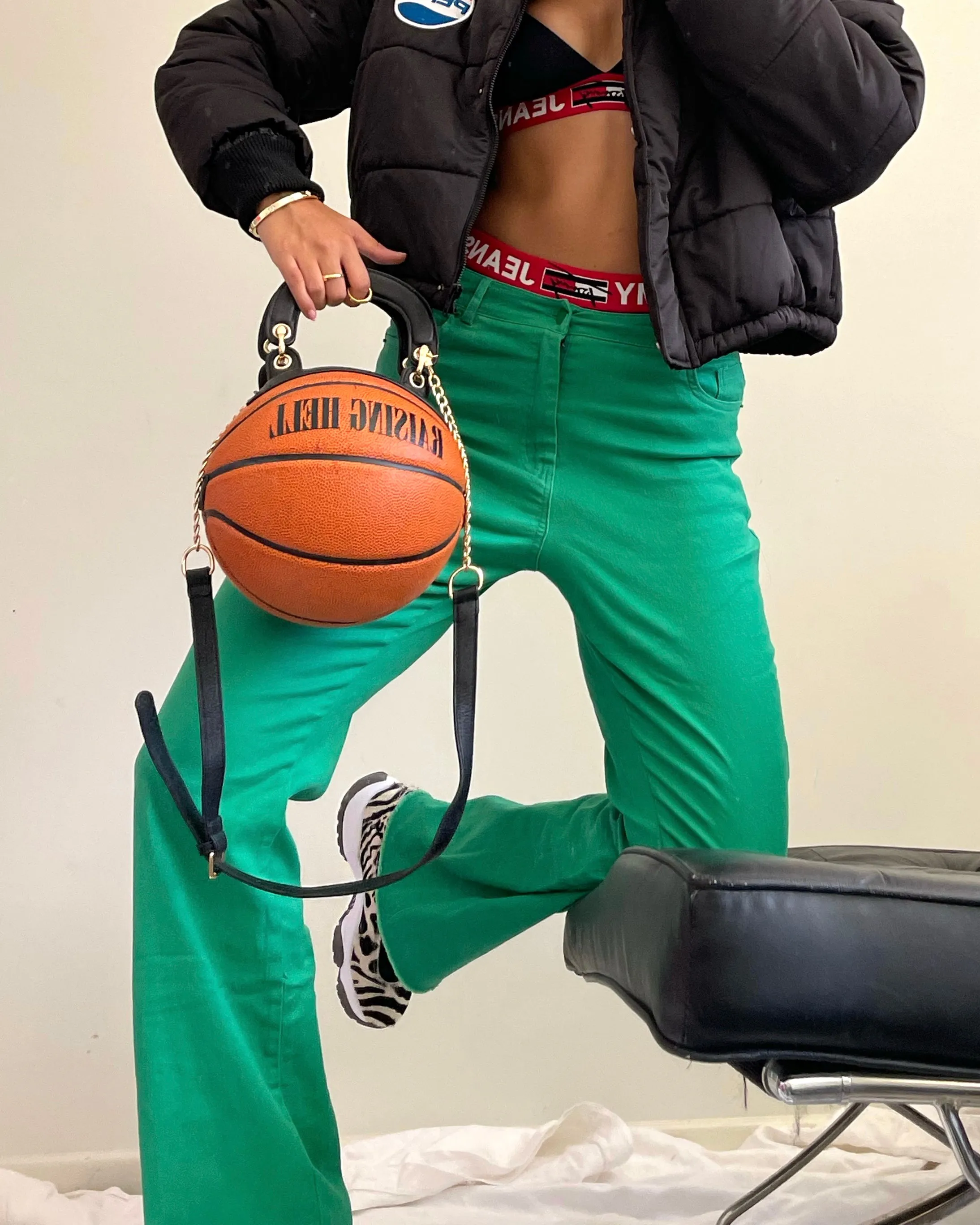 XXIII Women's Retro Green Pants Green