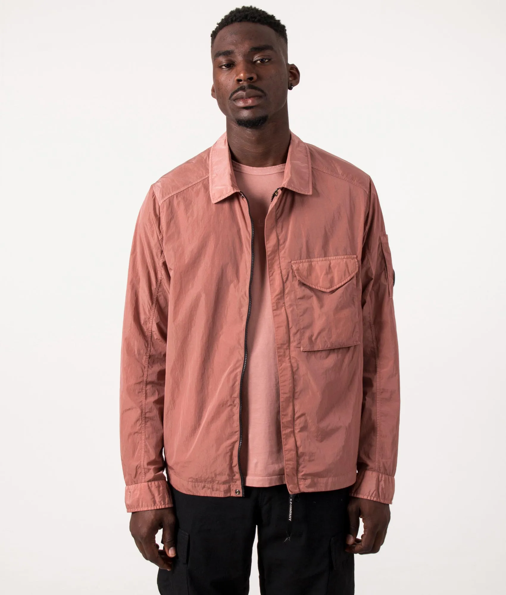 Zip Through Chrome-R Overshirt